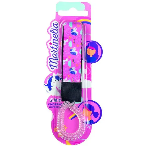 Обруч Martinelia з резинкою для волосся (3005W) - фото 9