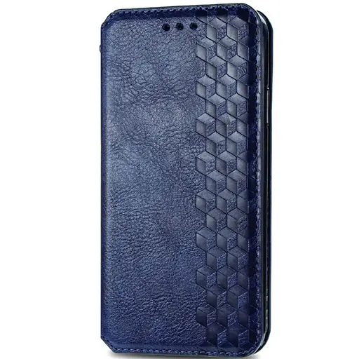 Шкіряний чохол-книжка GETMAN Cubic (PU) для Samsung Galaxy A31 Синій