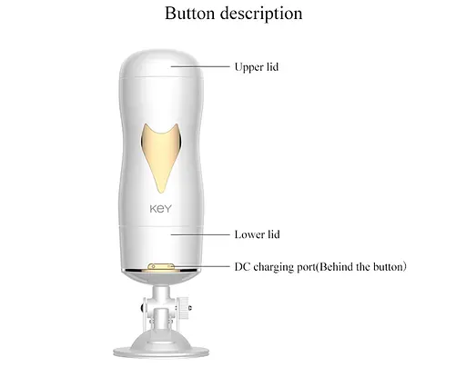 Автоматический мастурбатор B - Series Fox (белый) - фото 17