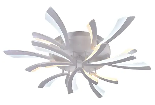 Люстра светодиодная акриловая Sirius 6042-9 WT 92W - фото 3