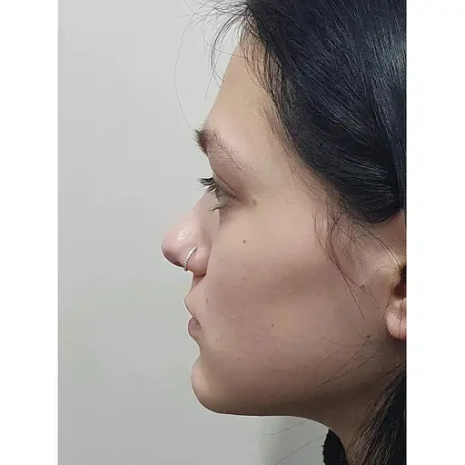 Срібна сережка-пірсинг в ніс Umax (без проколу, обманка). 7010U - фото 2