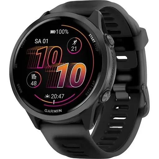 Смарт-часы Garmin Forerunner 570 47mm Slate Gray Aluminum w. Translucent Black/Black Band 010-02971-00