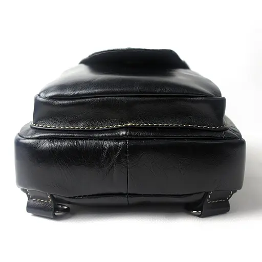 Чоловіча шкіряна сумка Vintage 16х29,5х6 см sum0014983 - фото 10