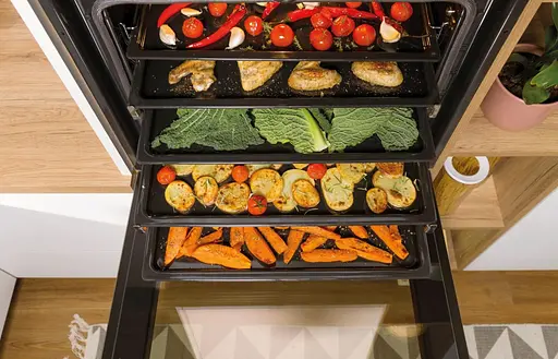 Духовой шкаф электрический Gorenje 77 л A+ дисплей IconLed нержавеющая сталь - фото 9