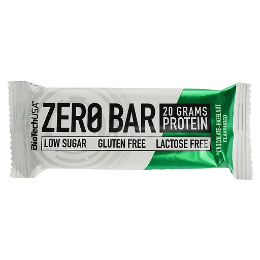 Батончик протеиновый BiotechUSA Zero Bar Chocolate-Hazelnut 50 г - фото 1