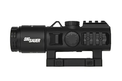 Приціл призматичний Sig Optics BRAVO3 BATTLE SIGHT, 3X24MM HORSESHOE DOT ILLUM RETICLE - фото 5