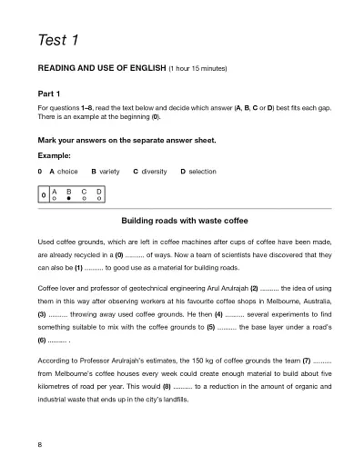 B2 First for Schools 4 Student's Book without Answers Authentic Practice Tests - фото 3