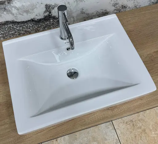 Умивальник VBI Bagnara 60 white врізний VBI-018062, Білий - фото 5