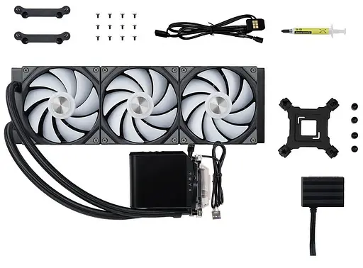 СВО TRYX Panorama 360 ARGB Black (L-P360A-AS3M-G1K) - фото 5