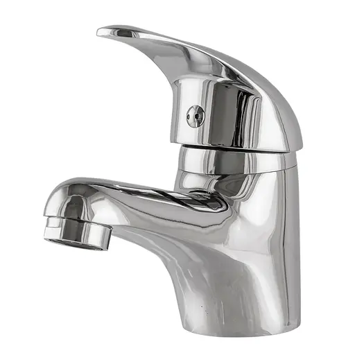 Змішувач для умивальника EcoMix E-GEZ-101-WH Хром - фото 1