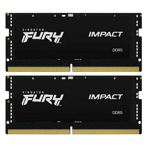 Оперативна пам'ять Kingston Fury 32GB (2x16GB) SODIMM DDR5 6000MHz Impact (KF560S38IBK2-32)