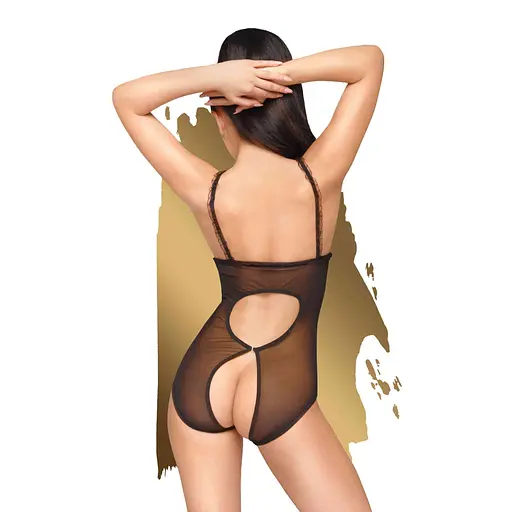 Боді Penthouse Lingerie Turned On S/M чорний - фото 2