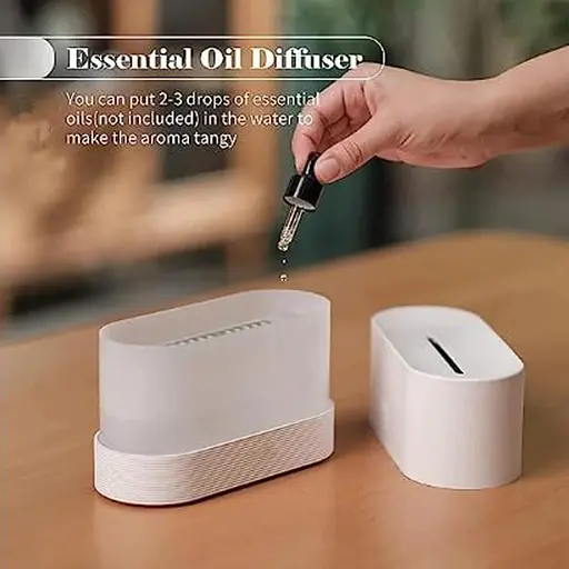 Ультратихий увлажнитель воздуха для ароматерапии с пламенем - фото 5