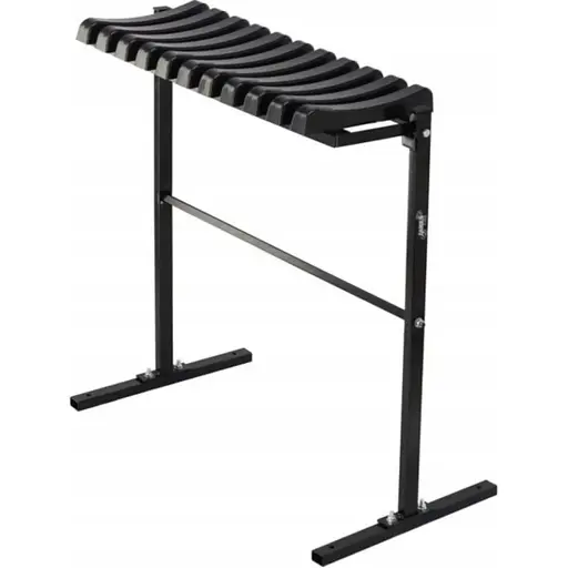 Скамья на кладбище Chomik Twist складная с основой черный