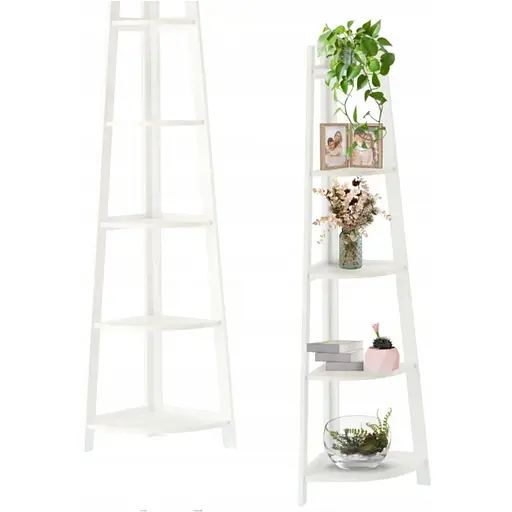 Этажерка Chomik Woody угловой белый - фото 2