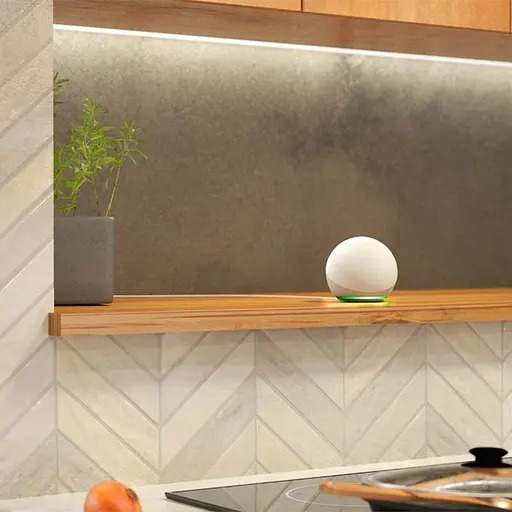 Акустика портативна розумна колонка Amazon Echo Dot 4th Gen Twilight blue (блакитна) - фото 7