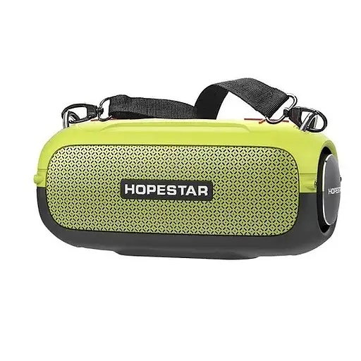 Портативна акустика — бездротова колонка Hopestar A41 Party зелена - фото 2