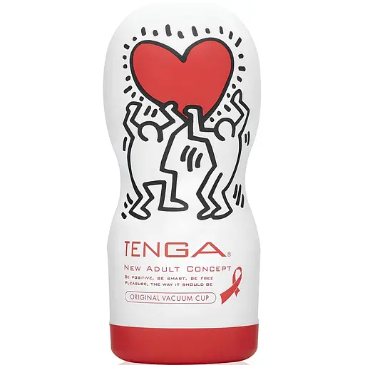 Мастурбатор Tenga Keith Haring Deep Throat Cup Глубокая глотка с вакуумной стимуляцией (4821002029938)