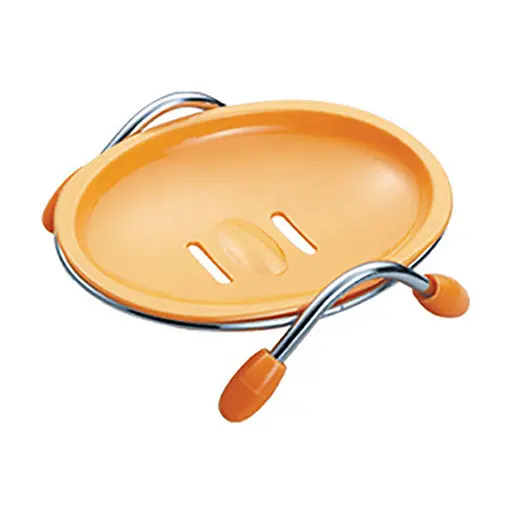 Мыльница настольная ZERIX Z200 (пластик оранжевый) (ZX0291) - фото 1