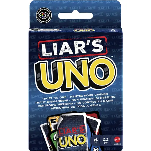 Настольная игра UNO Поймай на лжи (JLH43) - фото 1