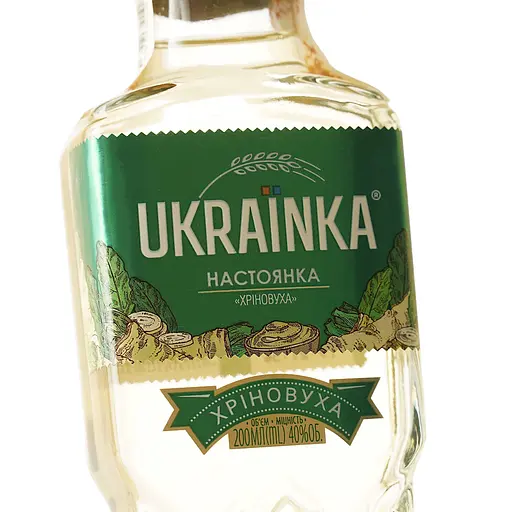 Настоянка Ukrainka Хріновуха 40% 0.2 л - фото 5