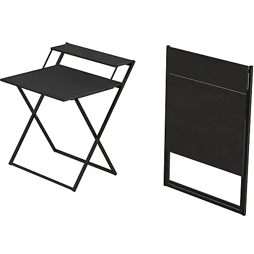 Стіл трансформер Компакт 4 750x790x720 Чорний метал ДСП Сосна Кембра 16 мм FRD-104692