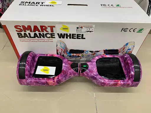 Гіроборд Smart Balance Wheel 6.5" TaoTao Бузковий космос  - фото 5