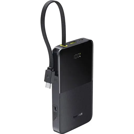 Внешний аккумулятор Baseus EnerFill Bipow2 Pro 10000mAh 22.5W Black (E0027600) [153914] - фото 2