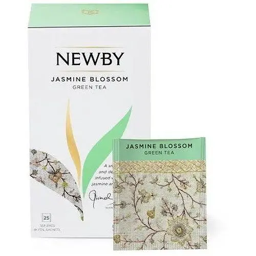 Чай зелений Newby Квіти Жасмину в пакетиках 25 шт (310090) - фото 1