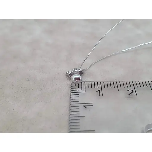 Золотая моносерьга-пуссета Платон Шарик. 3С194/00Б - фото 4