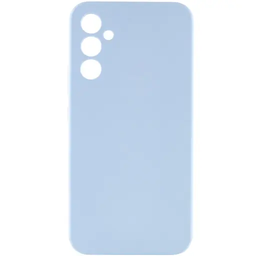 Чохол Lakshmi Silicone Cover Full Camera AAA для Samsung Galaxy S24+ Блакитний/Sweet Blue