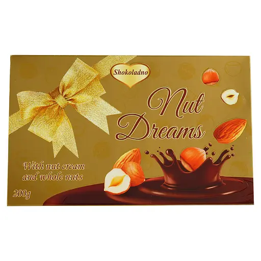 Цукерки Shokoladno Горіхові мрії 200 г  - фото 2