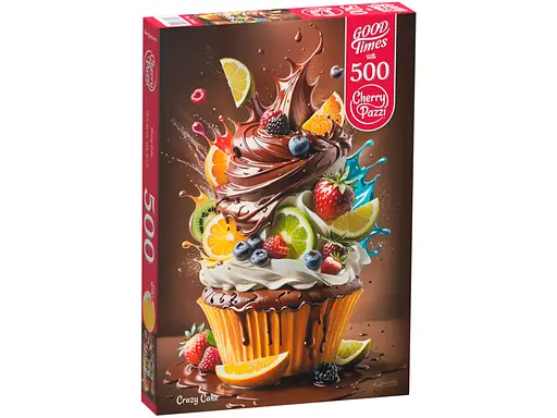 Пазлы CherryPazzi Сумасшедшее пирожное, 500 элементов, 34.5x50 см, 20142