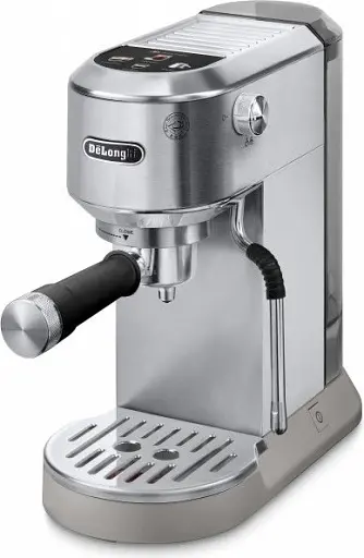 Кофеварка рожковая DELONGHI Dedica Duo EC890.M Silver UA - фото 2