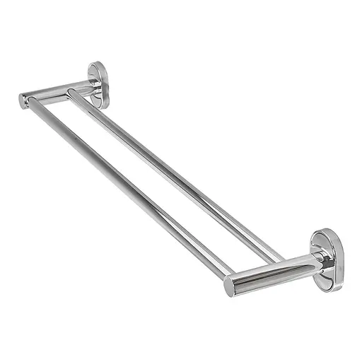 Тримач для рушника подвійний Zerix AFB-0109 ZX5041 Хром - фото 3