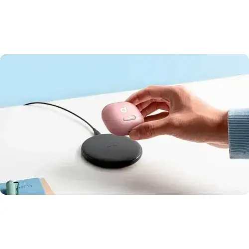 Наушники TWS Anker SoundCore Liberty 4 NC Pastel Pink (A3947G51) RU - фото 5