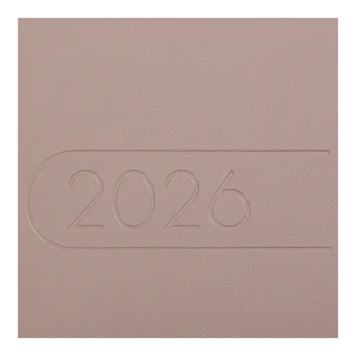 Щотижневик датований Buromax Light Morandi 2026 A5 штучна шкіра какао (BM.2712-40) - фото 4