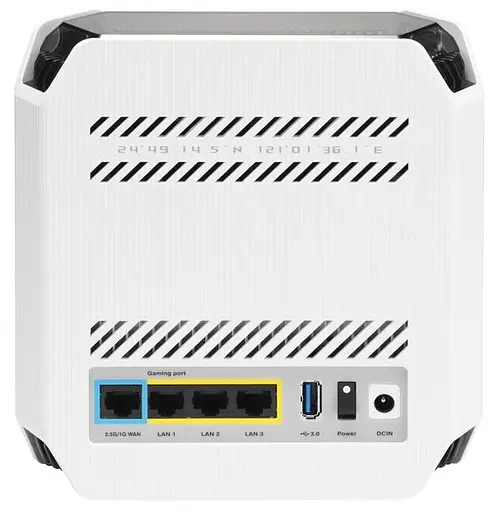 MESH-система ASUS mesh ROG Rapture GT6 AX10000 1Pcs White 802.11ax (90IG07F0-MU9A30) - фото 4