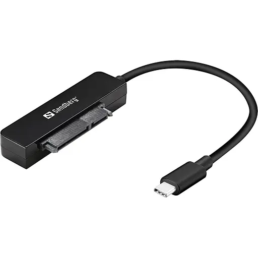 Перехідник USB 3.1 Type-С SATA III F Gen.2 Sandberg чорний