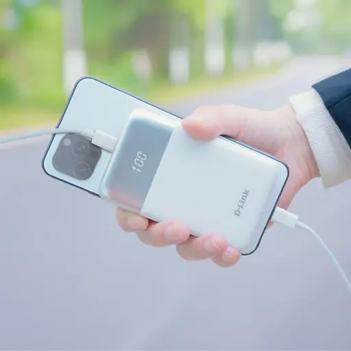 Павербанк D-Link White 10 000 mAh / 18 Вт (DPP-101) - фото 7