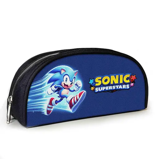 Пенал шкільний з принтом Супер Сонік 23х10х8 см дитячий для дівчинки, хлопчика (3914)