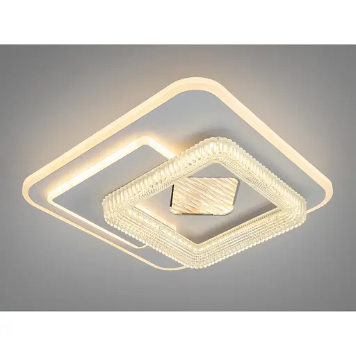 Світлодіодний стельовий світильник Romin сірий 34 Вт CCT - фото 1