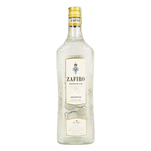 Джин Zafiro Classic 37.5% 1 л - фото 1