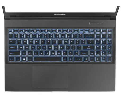 Ноутбук Dream Machines 15.6 RG3050-15 FHD IPS/Intel i7-13620H/32GB/1TB/RTX 3050 4GB/DOS/Black (RG3050-15UA77) - фото 3