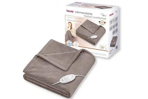 Электроодеяло Beurer HD 75 Cosy Taupe [70496] - фото 3