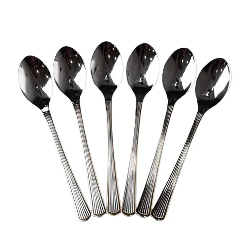 Набор чайных ложек Yiwu 6 штук из нержавеющей стали 14.5 см ложки чайные посуда нержавейка десерт кофе HP-16978-03 - фото 1