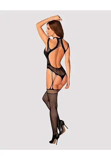 Бодістокінг Obsessive G327 S/M/L чорний - фото 4