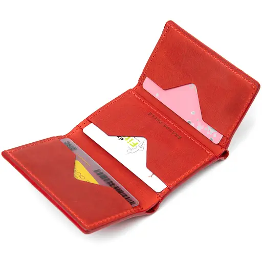 Женский кошелек Grande Pelle 8х10х1.5 см acs0022473 - фото 4