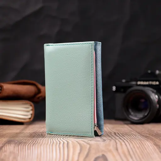 Кожаный женский кошелек ST Leather 12.2х8х2 см acs0028371 - фото 7