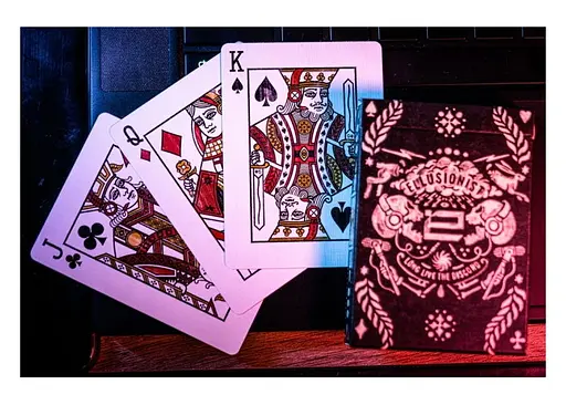 Карты игральные Cartamundi Ellusionist Discord deck (PC_ELDD) - фото 4